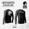 .RGES - LONG SLEEVE RASHGUARD (GREY) Photo 1