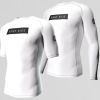 PULSAR SHORT-SLEEVE RASH GUARD | WHITE Photo 1